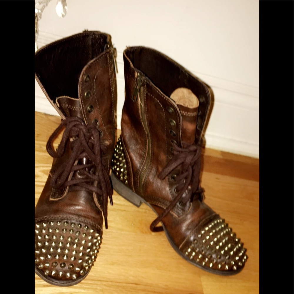 Steve Madden Combat Studded Boot - image 1